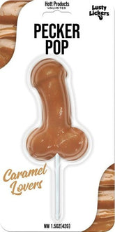 Hott Products Lusty Lickers Pecker Shaped Pop Candy