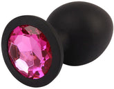La Viva Booty Fantasy Diamond Butt Plug Collection 4 Piece Black