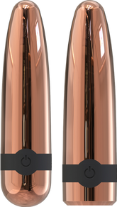 La Viva Quake Shell Multi Function Bullet Vibrator Rose Gold