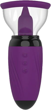 La Viva Clitonator Multi Function Clitoral Vibrator Purple