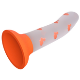 Pretty Love Magical Nightfall Realistic Dildo Orange