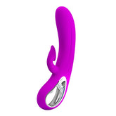 Pretty Love Nicola Silicone 24 Function Clit Suction Rabbit Vibrator