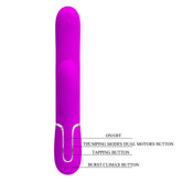 Pretty Love Perdita 3 in1 Multi Function Rabbit Style Vibrator