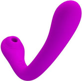 Pretty Love Alex Rechargeable Clitoral Sucking Vibrator Purple