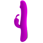 Pretty Love Natural Motion Thrusting Rabbit Vibrator Purple