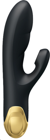 Pretty Love Naughty Play Waterproof Rechargeable Rabbit Massager Black