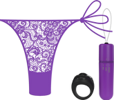 Screaming O Vibrating Panty Set With Remote Ring 4t High Pitch Treble