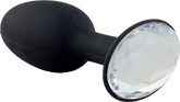 Seven Creations Crystal Amulet Silicone Butt Plug Small