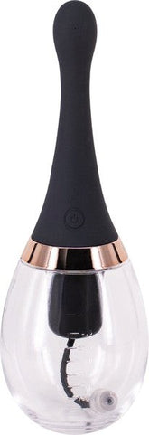 Seven Creations Rechargeable Automatic Anal Douche Black / Clear