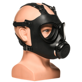 Master Series BDSM Play Inhaler Gas Mask With Bottle