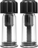 Master Series Black Maxxx Powerful Twist Nipple Suckers