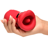 XR Brands Kiss Me More Kissing Sucking & Vibrating Clitoral Stimulator