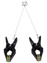 Doc Johnson Fort Troff Hardwire Hangers Nipple Clamps Black