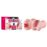 Excellent Power Moist and Surge Double Ended Mens Masturbator Flesh