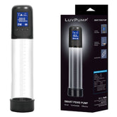 LuvPump USB Rechargeable Smart Automatic Penis Pump Clear