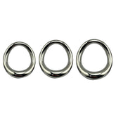 BDStyle Stainless Steel Magnetic Curved Cock Ring