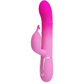 Pretty Love Shima Rechargeable 7 Function Rabbit Vibrator Pink