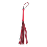 Sportsheets S&M Exs & Ohs Crystal BDSM Flogger Whip Red