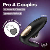 Satisfyer Pro 4 Battery Series U-Shaped Couples Vibrator