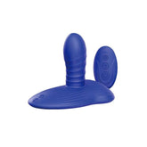 Adam & Eve MIDNIGHT RIDER Vibrating Thrusting Grinder Blue