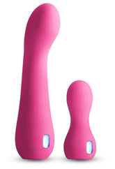 NS Novelties INYA Couplet Curved G Spot Vibrator Pink