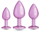 NS Novelties Rear Assets Anal Trainer Kit Iridescent Pink
