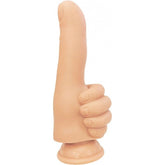 Hott Products Finger Fest Thumbs Up Realistic Dildo Flesh