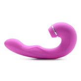 Shegasm 5 Star 10X Tapping G-Spot Vibe With Suction Pink