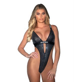Playboy Disco Fever Sexy Womens Teddy Black