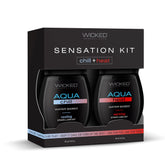 Wicked 2 Pack Water Based Lubricant Sensation Kit 120 ml