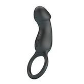 Pretty Love Super Power Trae Mens Cock Ring Black