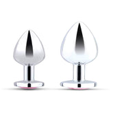 b-Vibe Jewel Metal Butt Plug Training Set