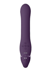 Vive Ai Dual Vibrating & Air Wave Tickler Strapless Strap On