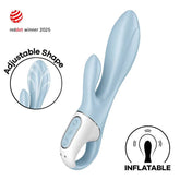 Satisfyer Air Pump Bunny 1 Inflatable Rabbit Vibrator Blue