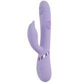 Shots Toys VIVE Pallina Rechargeable Rabbit Massager Purple