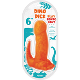 Hott Products Dino Dick Fantasy Dildo Orange