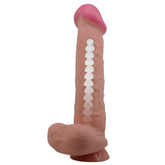 Pretty Love Bergrisi 10.2 Inch Realistic Looking Dildo Tan