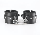 Love In Leather Sheepskin lined Ankle Restraints