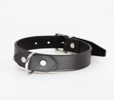 Love In Leather Unlined Italian Leather BDSM Collar