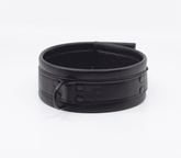 Love In Leather Faux Leather Collar & Lead Set Black