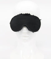 Love In Leather Sheepskin Lined Bondage Blindfold
