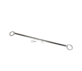 Love In Leather Silver Adjustable Spreader Bar