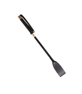 Love In Leather Short Braided Bondage Satin Crop