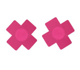 Love In Leather Satin Cross Women Nipple Pasties