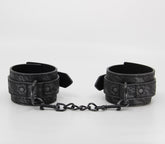 Berlin Baby Black Lace Printed Wrist Restraints
