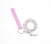 Berlin Baby Pink Handle BDSM Chain Leads