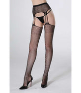 Cindy Love Womens Thigh High With Garter Stockings
