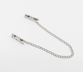 Love In Leather Peg Nipple Clamps With Chain Join