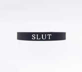 Love In Leather BDSM Play Silicone SLUT Collar