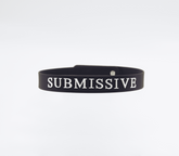 Love In Leather Silicone SUBMISSIVE BDSM Collar